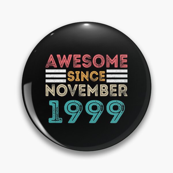 Item preview, Retro Vintage 21st Birthday - Awesome Since November 1999 designed and sold by meedTee.