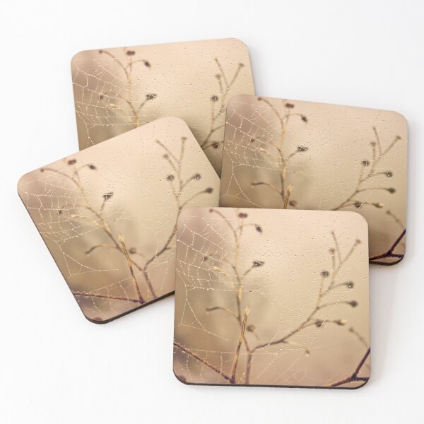 Item preview, Autumn landscape, spider web in the field designed and sold by SunnyPortugal.