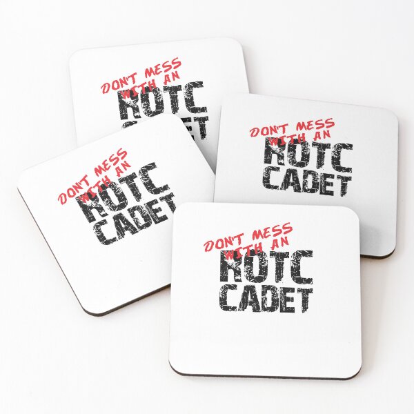 Item preview, Don't Mess with an ROTC Cadet Awesome Distressed Style for ROTC Members and Family designed and sold by JROTCshop.