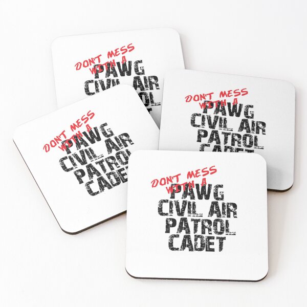 Item preview, Don't Mess with a PAWG Civil Air Patrol Cadet Awesome Distressed Style for PAWG CAP Members and Family designed and sold by JROTCshop.