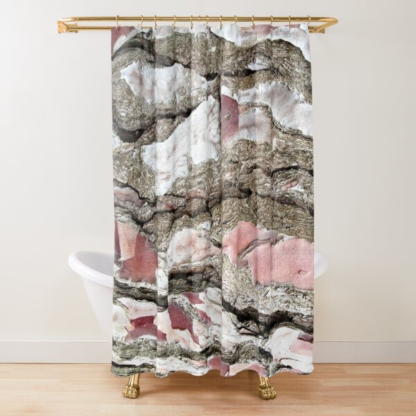 Pine Bark in Brittany Shower Curtain