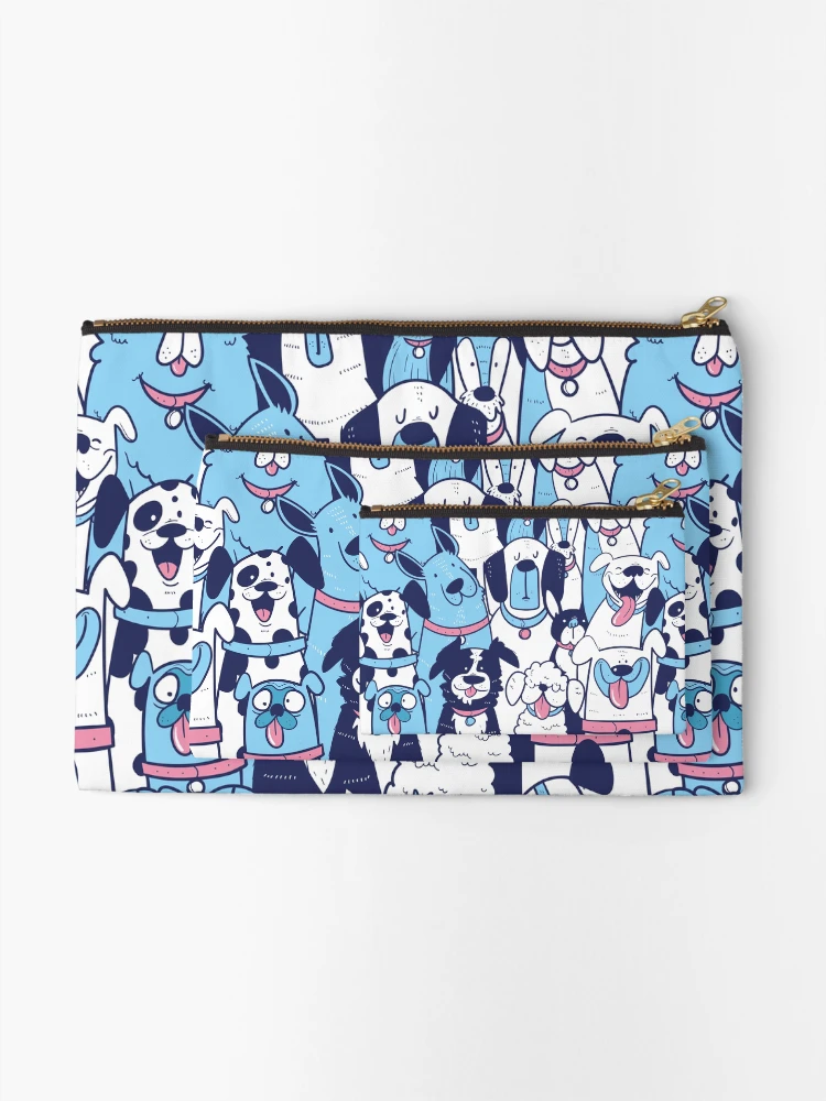 Thumbnail 2 of 4, Zipper Pouch, Dogs designed and sold by mischellero.