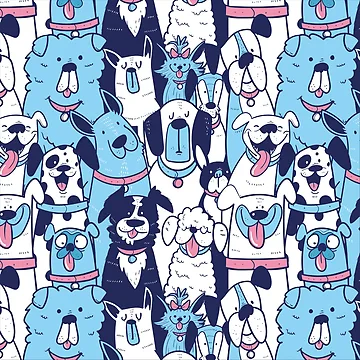 Artwork thumbnail, Dogs by mischellero