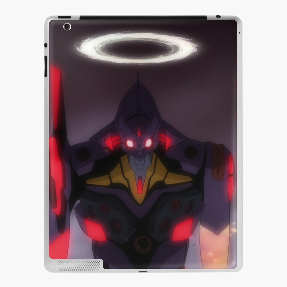 Neon Genesis Evangelion Eva 01 Glowing Eyes Ipad Case Skin By Raidyhd Redbubble