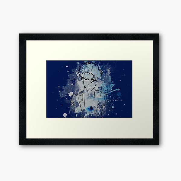 Item preview, Darren Criss - Watercolor Blue designed and sold by Spread-Love.