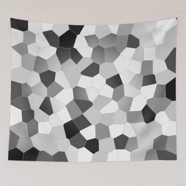 Item preview, Monochrome Crystals designed and sold by Jenie Yolland.