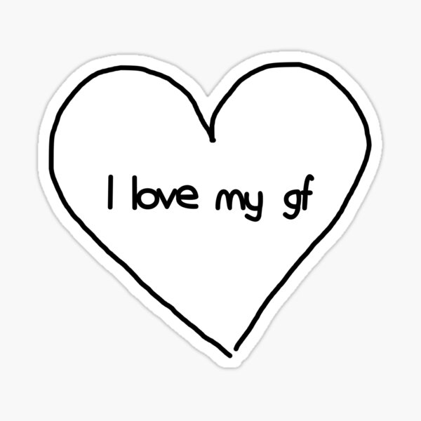 Taza personalizada con foto personalizada con foto personalizada, con texto  en inglés I Heart My Girlfriend, regalo para ella, novia, I Love My GF