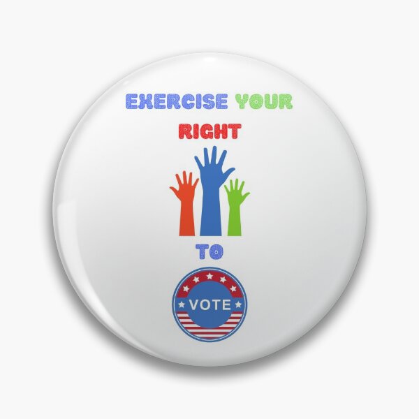 Item preview, Exercise your right to vote designed and sold by BarvinWayne.