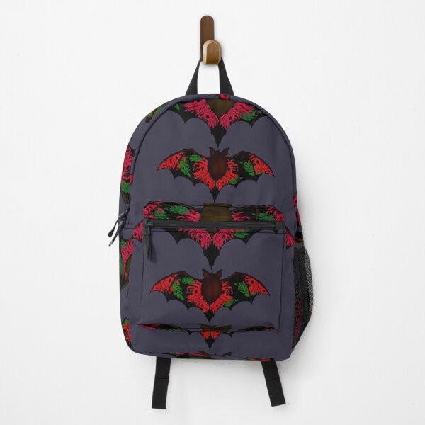 Item preview, Halloween bats and chrysanthemums designed and sold by BV-creas.