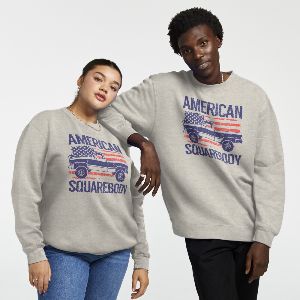 Square sales body sweatshirt