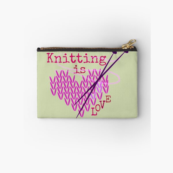 Item preview, Knitting is LOVE ... designed and sold by Wightstitches.