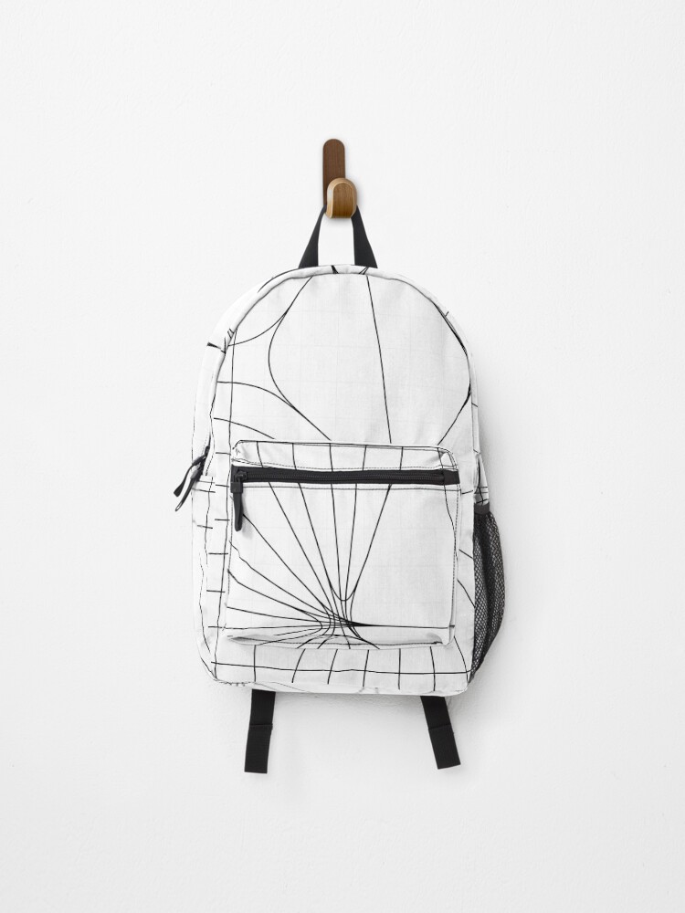 Thumbnail 1 of 3, Backpack, Grid Pinching designed and sold by ParamPatterns.