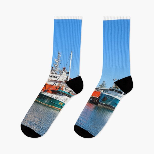 Item preview, Supply ships and fishing boats, Fremantle, Australia designed and sold by FranWest.