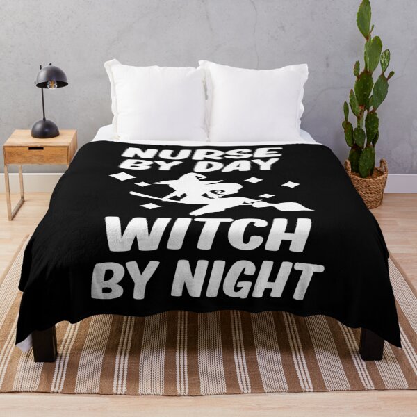 Item preview, Nurse By Day Witch By Night Halloween Gift designed and sold by alaechamlal.