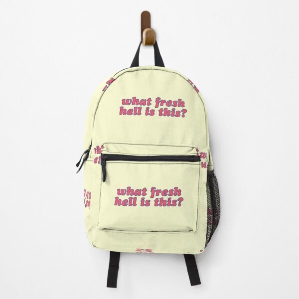 Item preview, What Fresh Hell Is This Cute Pastel Red designed and sold by sharedipmemes.