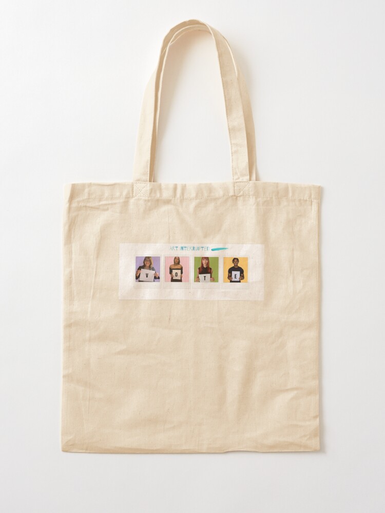 Alternate view of Art Interrupted-VOTE-Vote 2020 Tote Bag