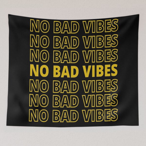 Item preview, No Bad Vibes - Good Vibes Only designed and sold by TheAfer.