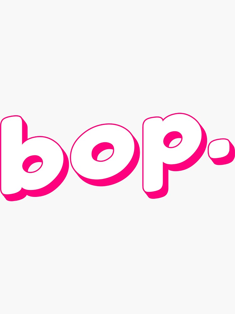 Bop Sticker for Sale by blazikin | Redbubble