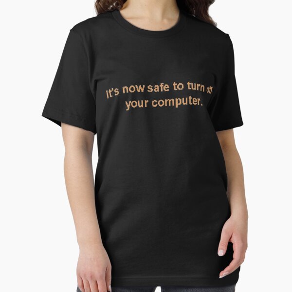 Item preview, It's now safe to turn off your computer. designed and sold by DoodleDashCollective.