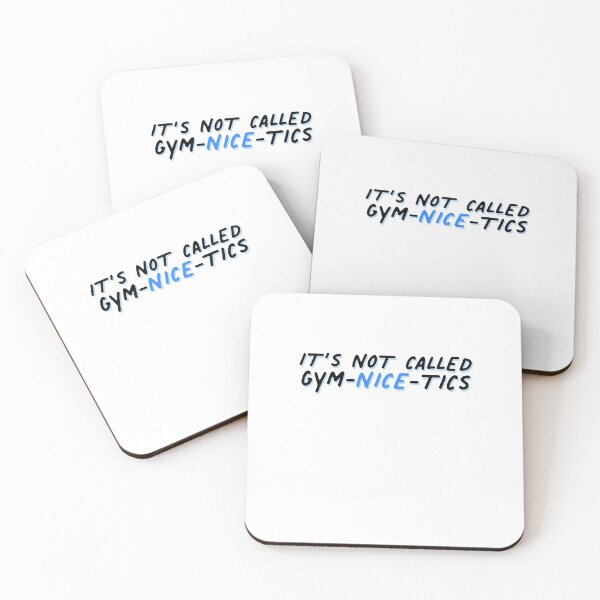 Item preview, It's Not Called Gym Nice Tics Gymanastics Joke designed and sold by sharedipmemes.