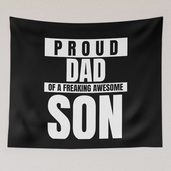 Item preview, Proud Dad of a Freaking Awesome Son designed and sold by Rcasadesign.