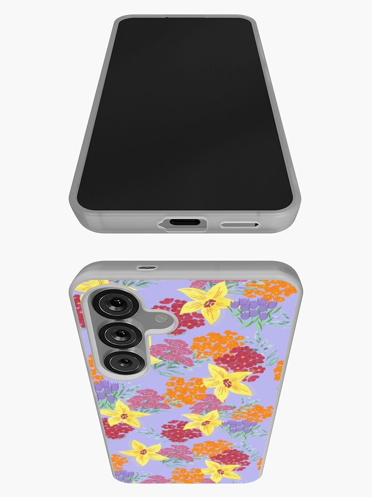 Thumbnail 3 of 4, Samsung Galaxy Phone Case, Wildflowers designed and sold by nownbeyond.