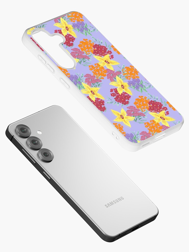 Thumbnail 2 of 4, Samsung Galaxy Phone Case, Wildflowers designed and sold by nownbeyond.