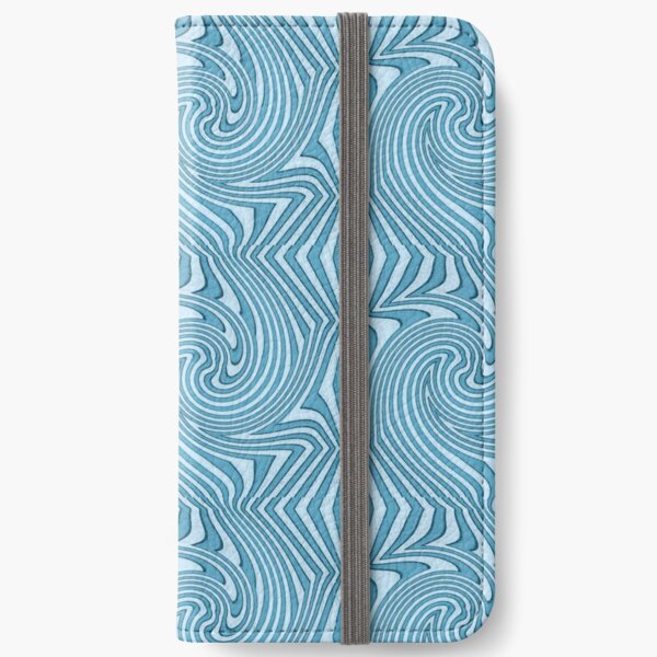 Groovy Blue iPhone Wallet