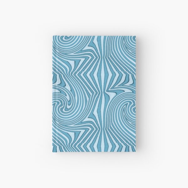 Groovy Blue Hardcover Journal