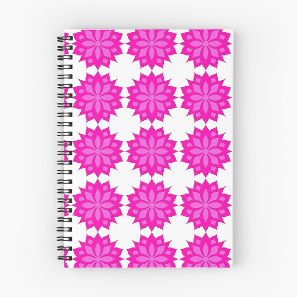 Item preview, Pink Flower and Heart Pattern in Bright Pink designed and sold by CottoVerdi.