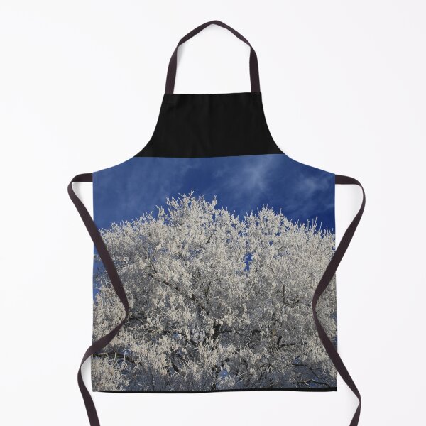Item preview, Frost in the Big Tree Winter scene With Blue Sky designed and sold by CharWilcox.