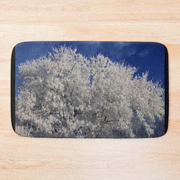 Item preview, Frost in the Big Tree Winter scene With Blue Sky designed and sold by CharWilcox.
