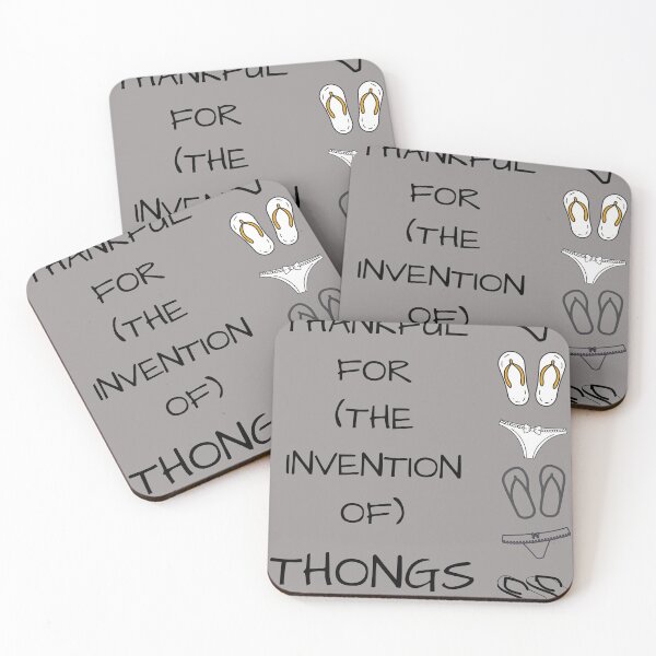 Item preview, Thankful for thongs designed and sold by Mommaspouch.