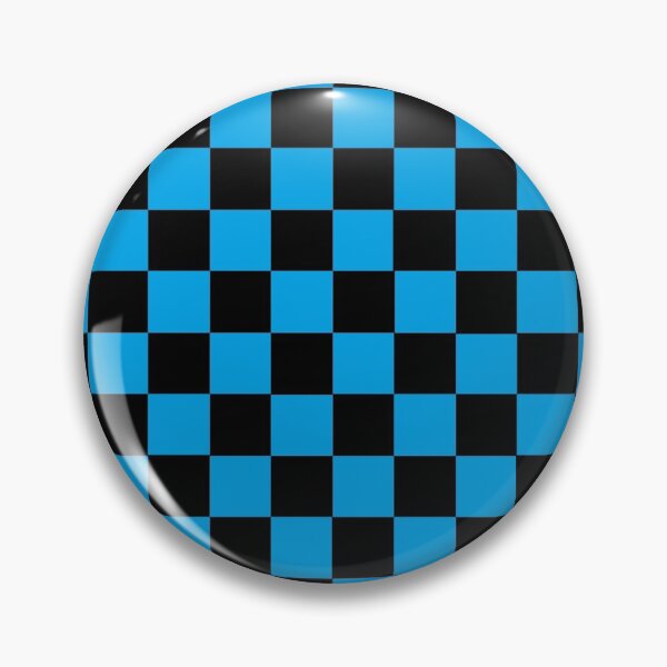 Item preview, Checkered Black and Turquoise  designed and sold by lornakay.