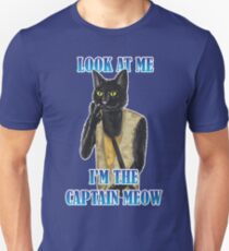I'm The Captain Meow Unisex T-Shirt
