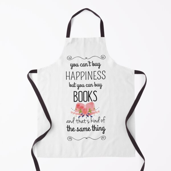 Item preview, You Can't Buy Happiness But You Can Buy Books! designed and sold by DoodleDashCollective.