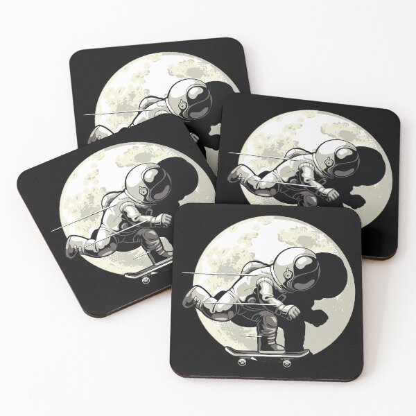 Item preview, Astronaut Skateboarding designed and sold by Alema Art.