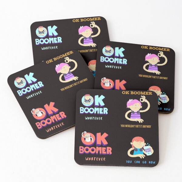 Item preview, Ok Boomer Sticker Pack designed and sold by Elena's Shop.