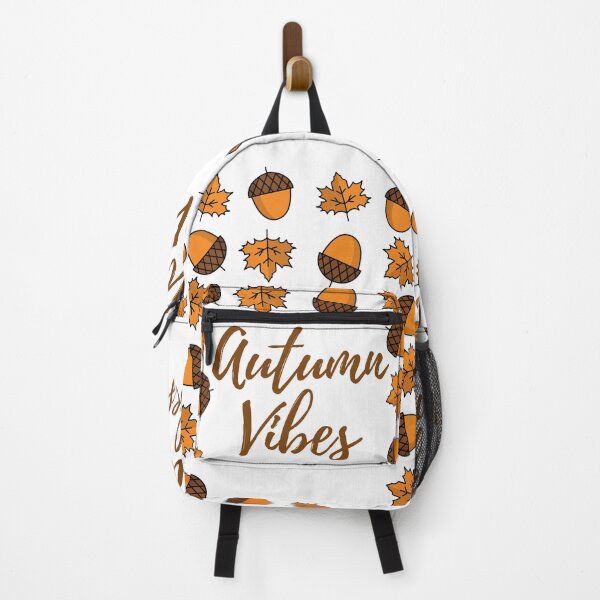 Item preview, Autumn Vibes Fall Leaves Hazelnut Pattern Design designed and sold by up4tee.