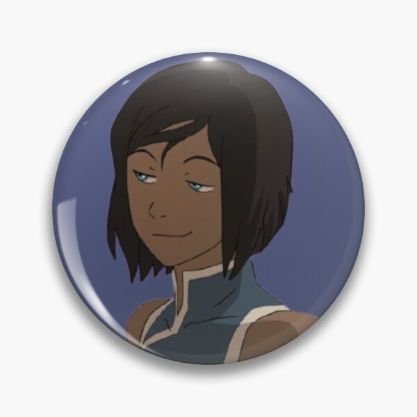 Item preview, short hair korra smirking designed and sold by KORRASAMIQUEENS.