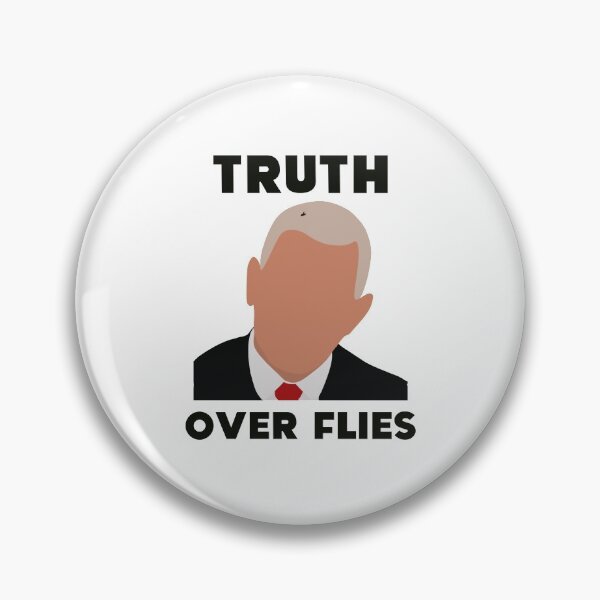 Item preview, Vice President Mike Pence Fly Presidential Debate 2020 Truth Over Flies designed and sold by Sunny Collections.