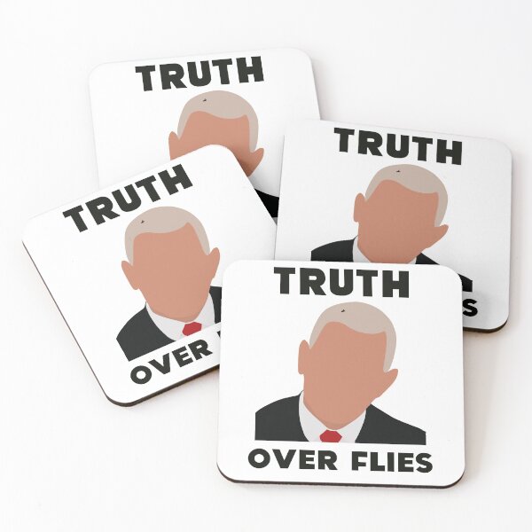 Item preview, Vice President Mike Pence Fly Presidential Debate 2020 Truth Over Flies designed and sold by Sunny Collections.