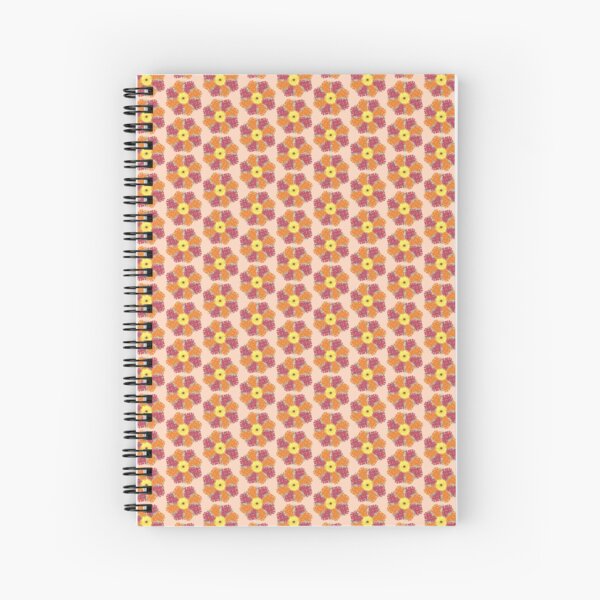 Flower Wheel Spiral Notebook