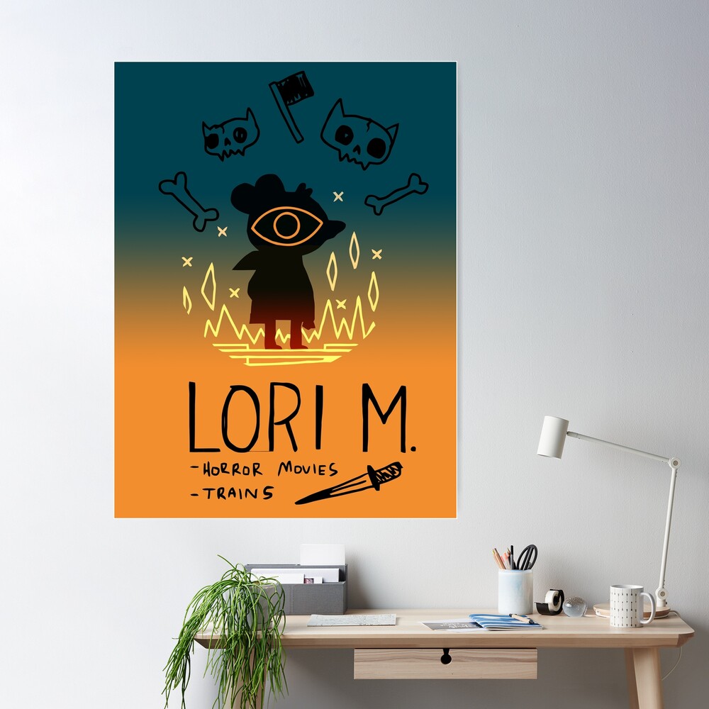 Night In The Woods Horrorshow Lori M  Art Board Print for Sale by  katemargoli