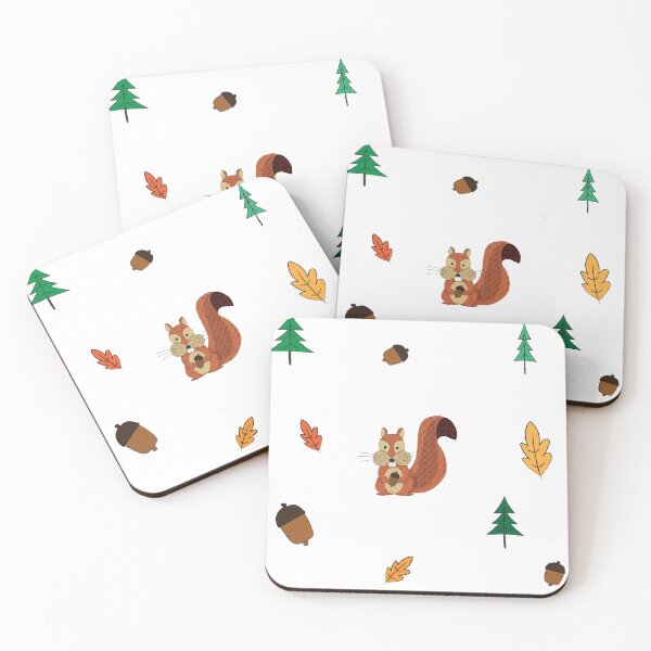 Item preview, Cute Xerus squirrel pattern designed and sold by Give Me that Pencil.