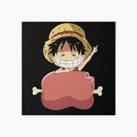 Luffy Chibi Art Board Prints Redbubble