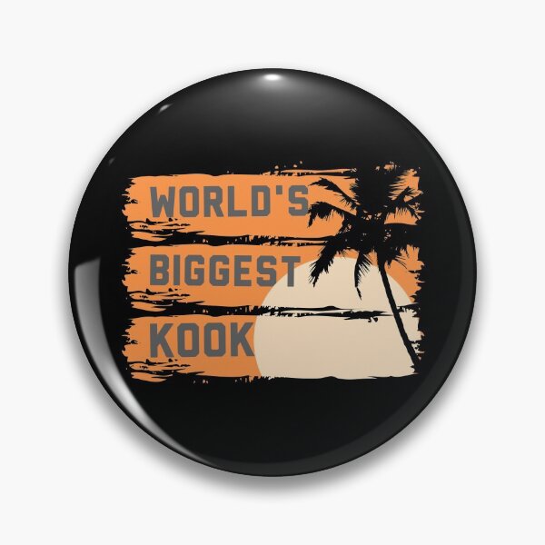 Item preview, World's Biggest KOOK : vintage Funny surf design for friends who still kooks . designed and sold by King Of Skies.