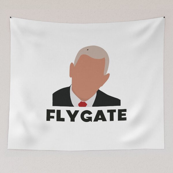 Item preview, Vice President Mike Pence Fly Presidential Debate 2020 Flygate designed and sold by Sunny Collections.