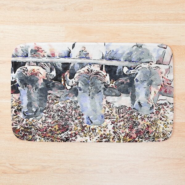Item preview, Buffaloes in the stall designed and sold by Giuseppe Cocco.
