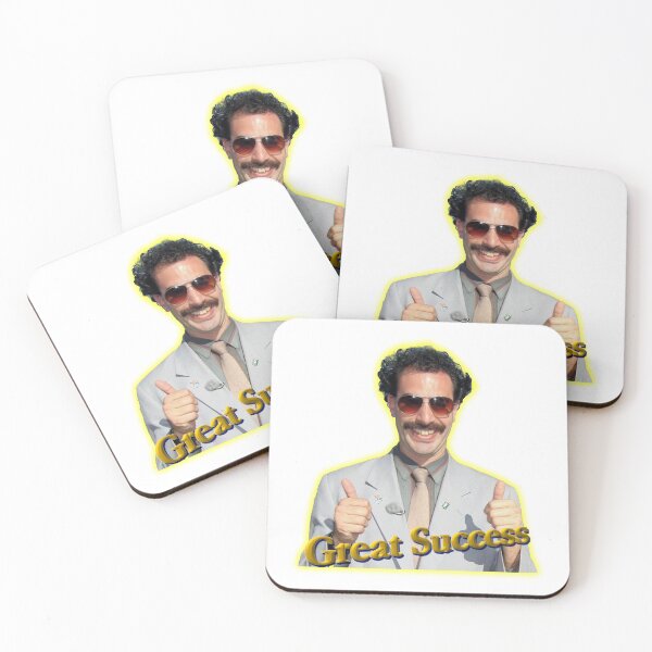 Item preview, Borat Great Success sticker designed and sold by Shores-Store.